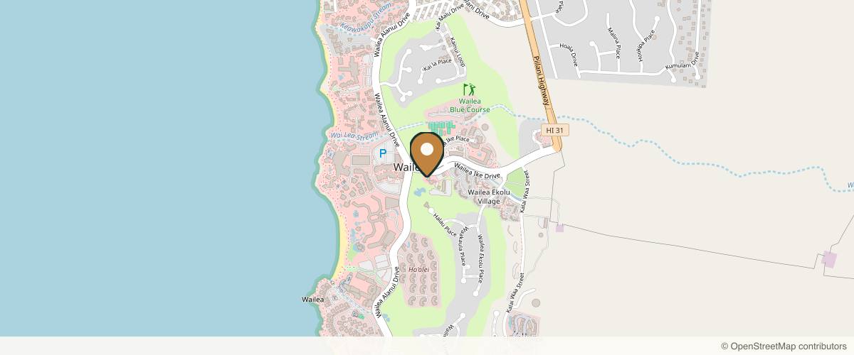 Map showing Restivo Plastic Surgery in Maui, Hawaii