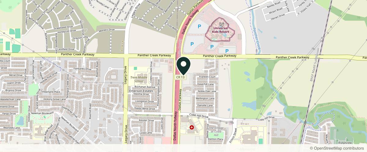Map showing Restoration Dermatology in Frisco, Texas