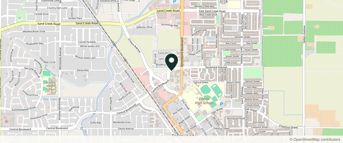 Map showing Rex Moulton-Barrett, MD Plastic Surgery & MediSpa in Los Angeles, California