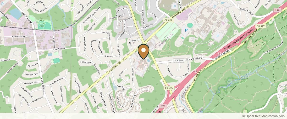 Map showing Reza Momeni, MD - Plastic Surgeon in Jersey City, New Jersey