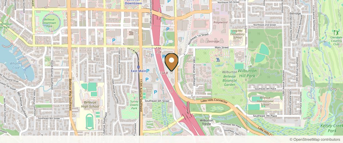 Map showing RP Plastic Surgery Rikesh Parikh MD FACS in Seattle, Washington