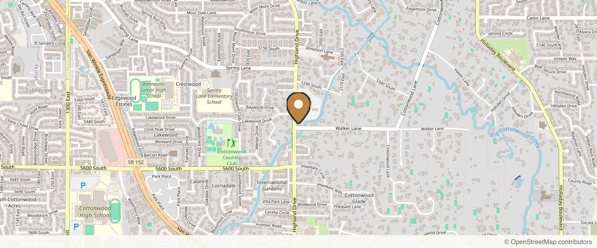 Map showing Saltz Plastic Surgery & Saltz Spa Vitoria in Salt Lake City, Utah