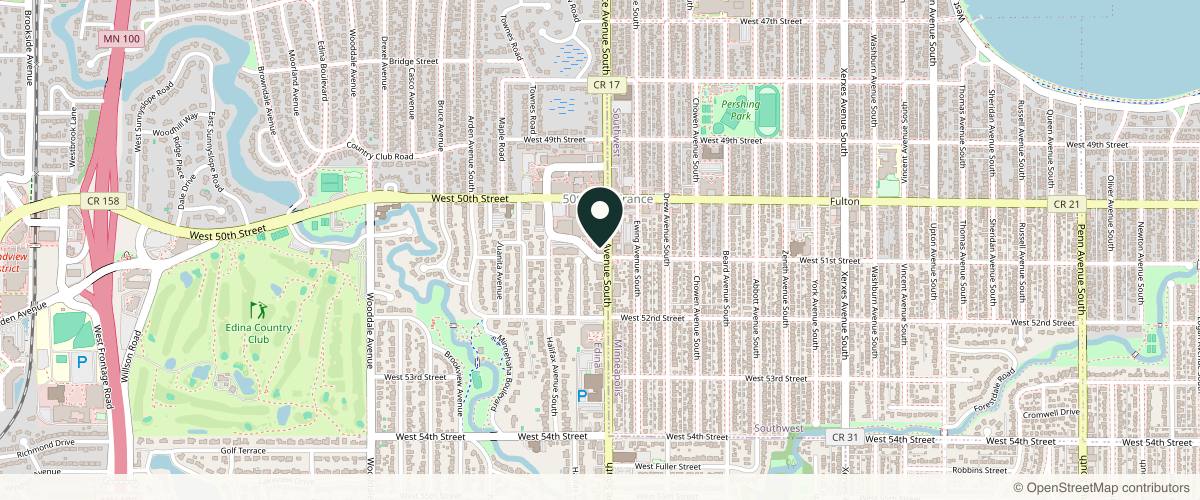 Map showing Sofia Lyford-Pike, MD in Edina, Minnesota