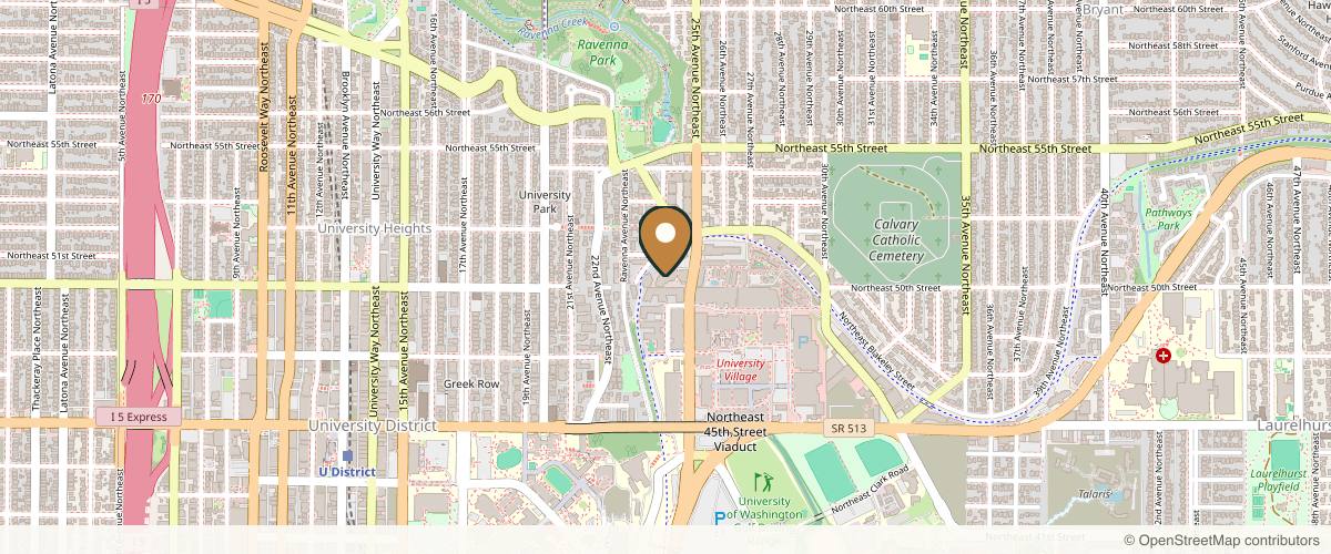 Map showing Sound Plastic Surgery in Seattle, Washington
