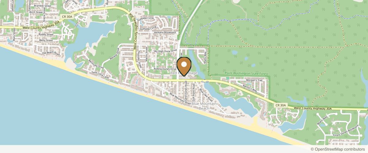 Map showing South Walton Plastic Surgery in Destin, Florida