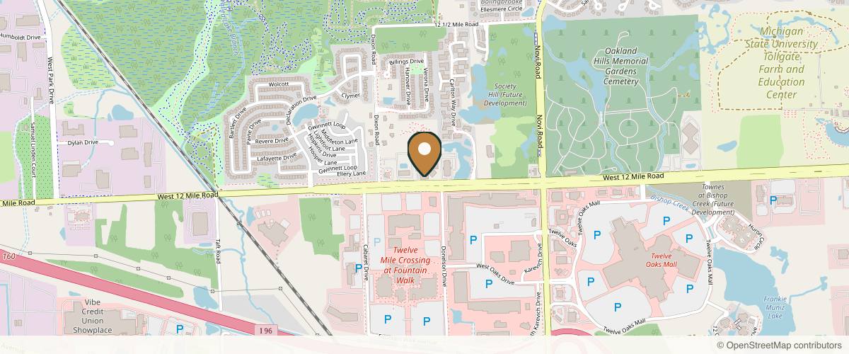 Map showing Star Plastic Surgery in Ann Arbor, Michigan