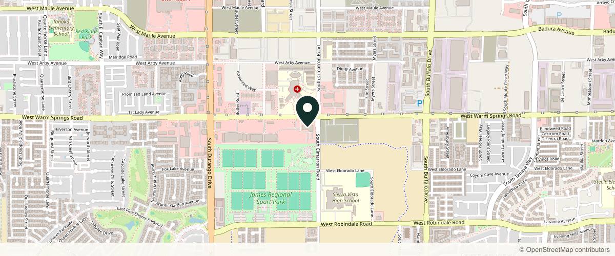 Map showing Susun Michaels, DO, FAOCD, FAAD in Las Vegas, Nevada