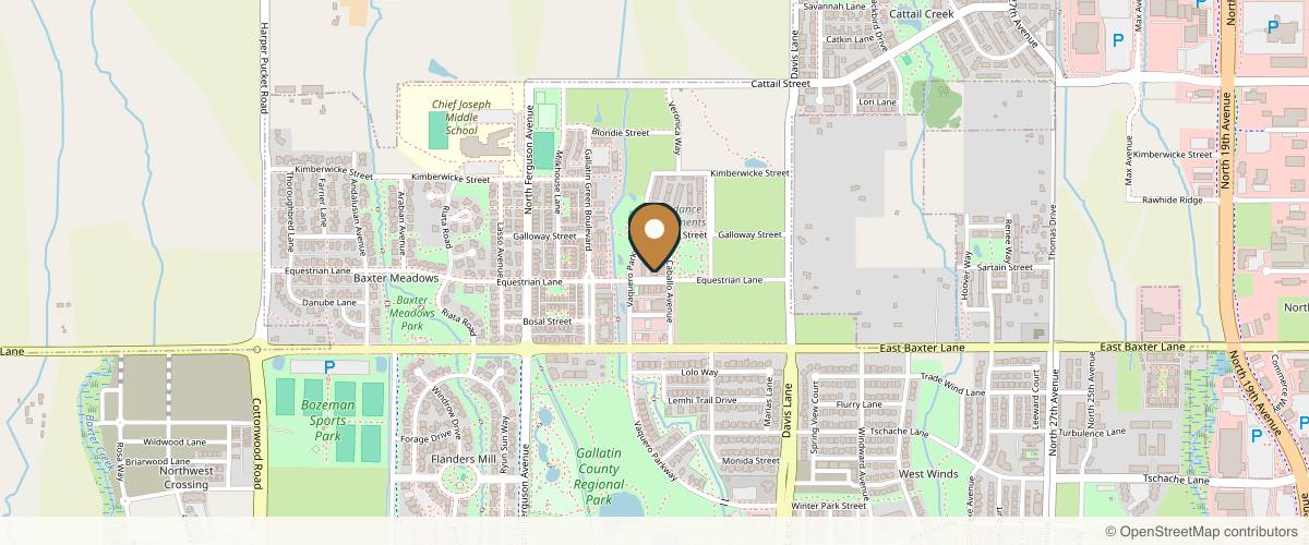Map showing TC Body Laser Sculpting & Aesthetics: Tammy Chambers, FNP in Bozeman, Montana