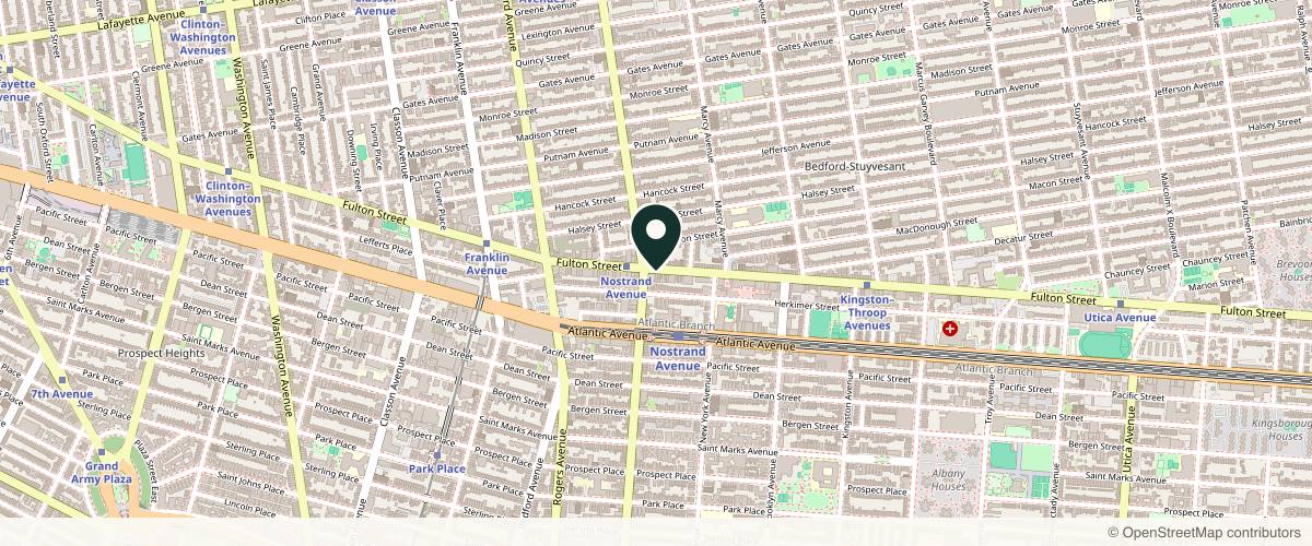 Map showing The Dermatology Specialists-Bed Stuy in Brooklyn, New York