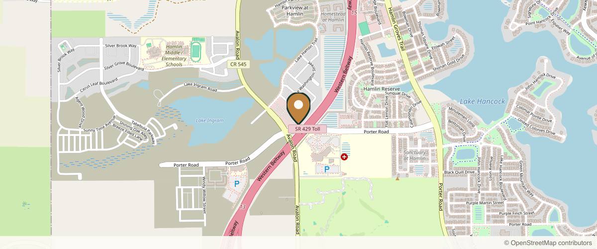 Map showing Vado Plastic Surgery in Orlando, Florida