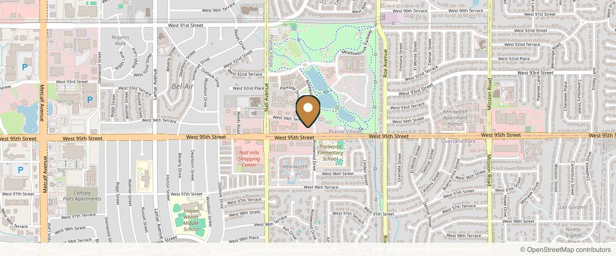 Map showing Vargas Face and Skin Center - Hannah Vargas, MD in Kansas City, Missouri