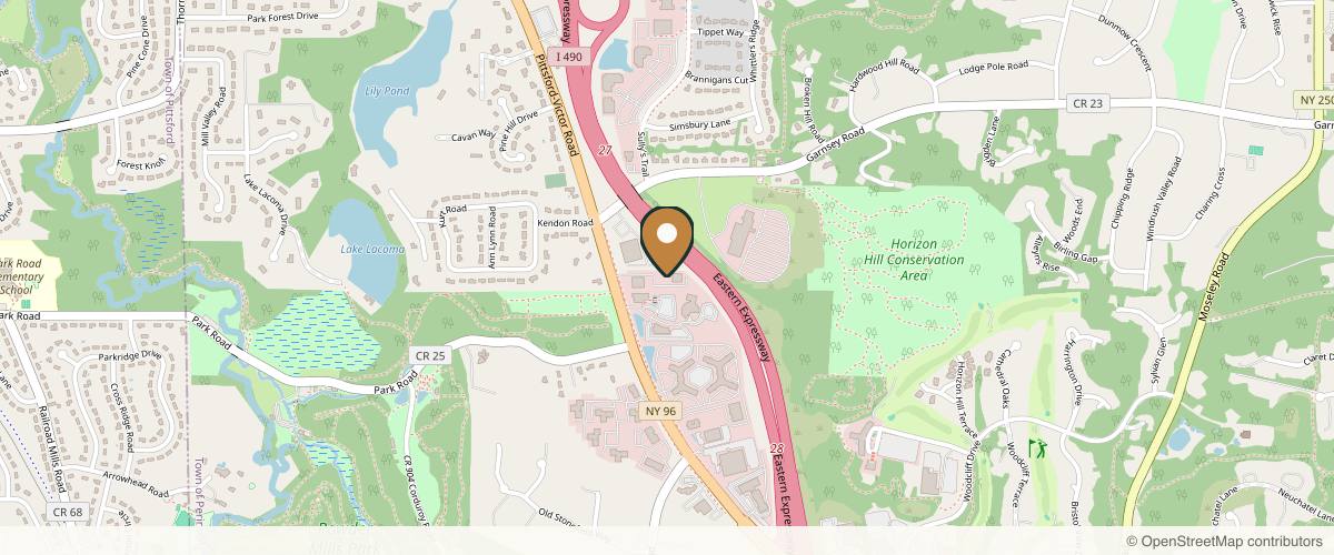 Map showing Vega Plastic Surgery & MedSpa in Rochester, New York