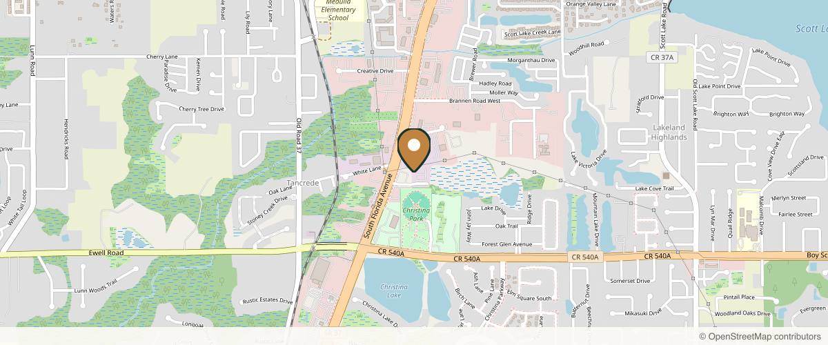 Map showing Venetian Medical Spa and Aesthetic Surgery in Lakeland, Florida