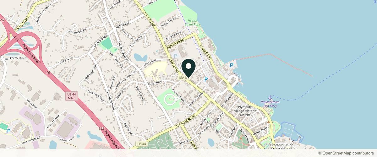 Map showing Vive Aesthetics and Wellness in Plymouth, Massachusetts